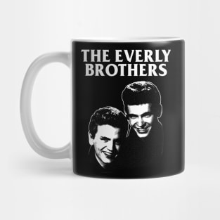 The Everly Brothers - Engraving Style Mug